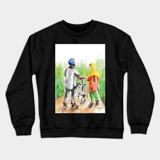 Punjabi couple Crewneck Sweatshirt